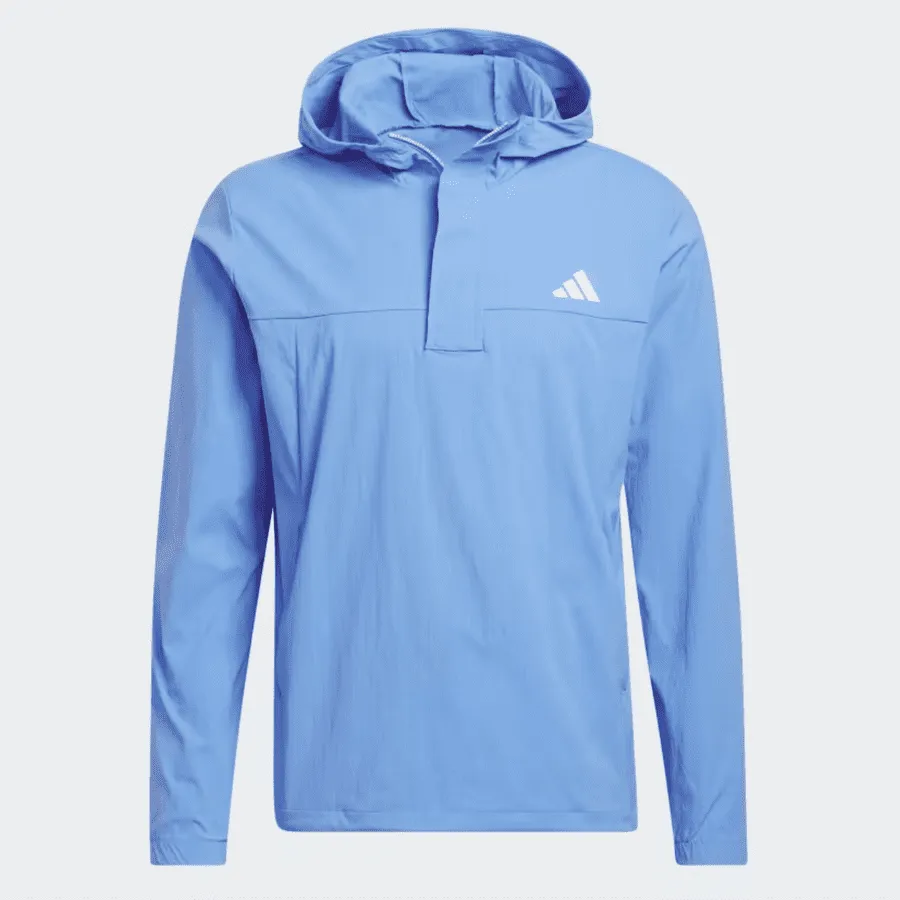 Adidas 2023 Ripstop 1/4 Zip Golf Hoodie - Blue