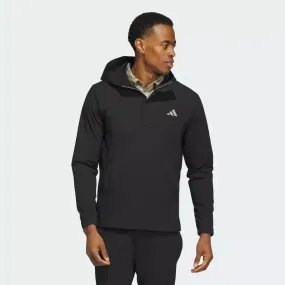 Adidas Ripstop 1/4 Zip Golf Hoodie - Black