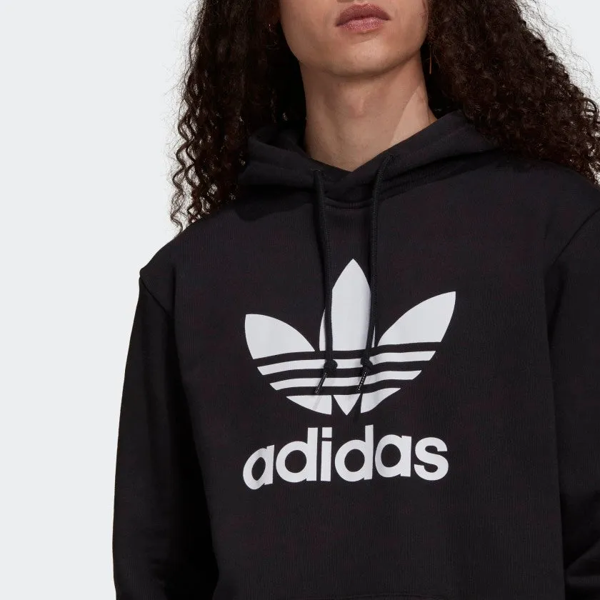 Adidas- Men's Adicolor Classic Trefoil Hoodie Black H06667