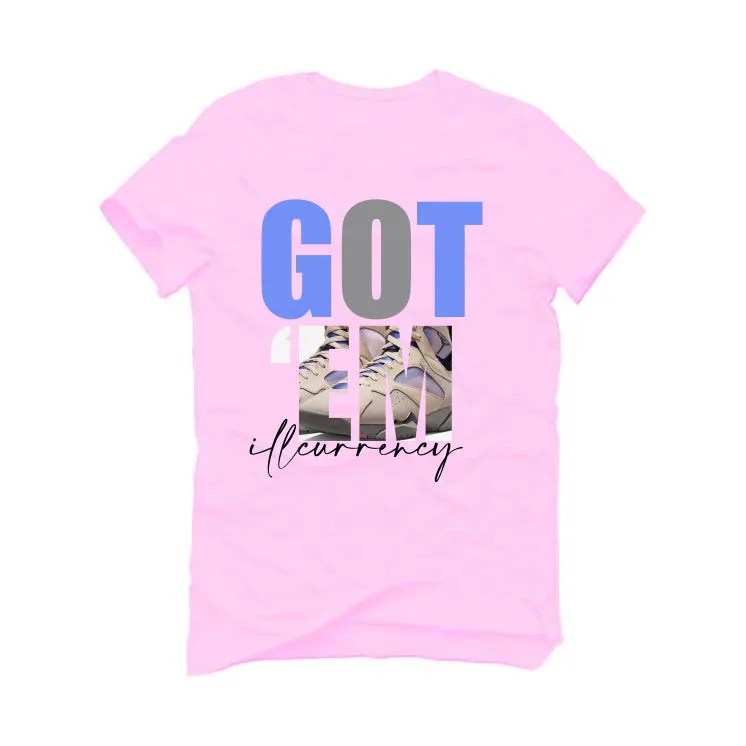 Air Jordan 7 SE "Sapphire" | illCurrency Pink T-Shirt (Got Em)