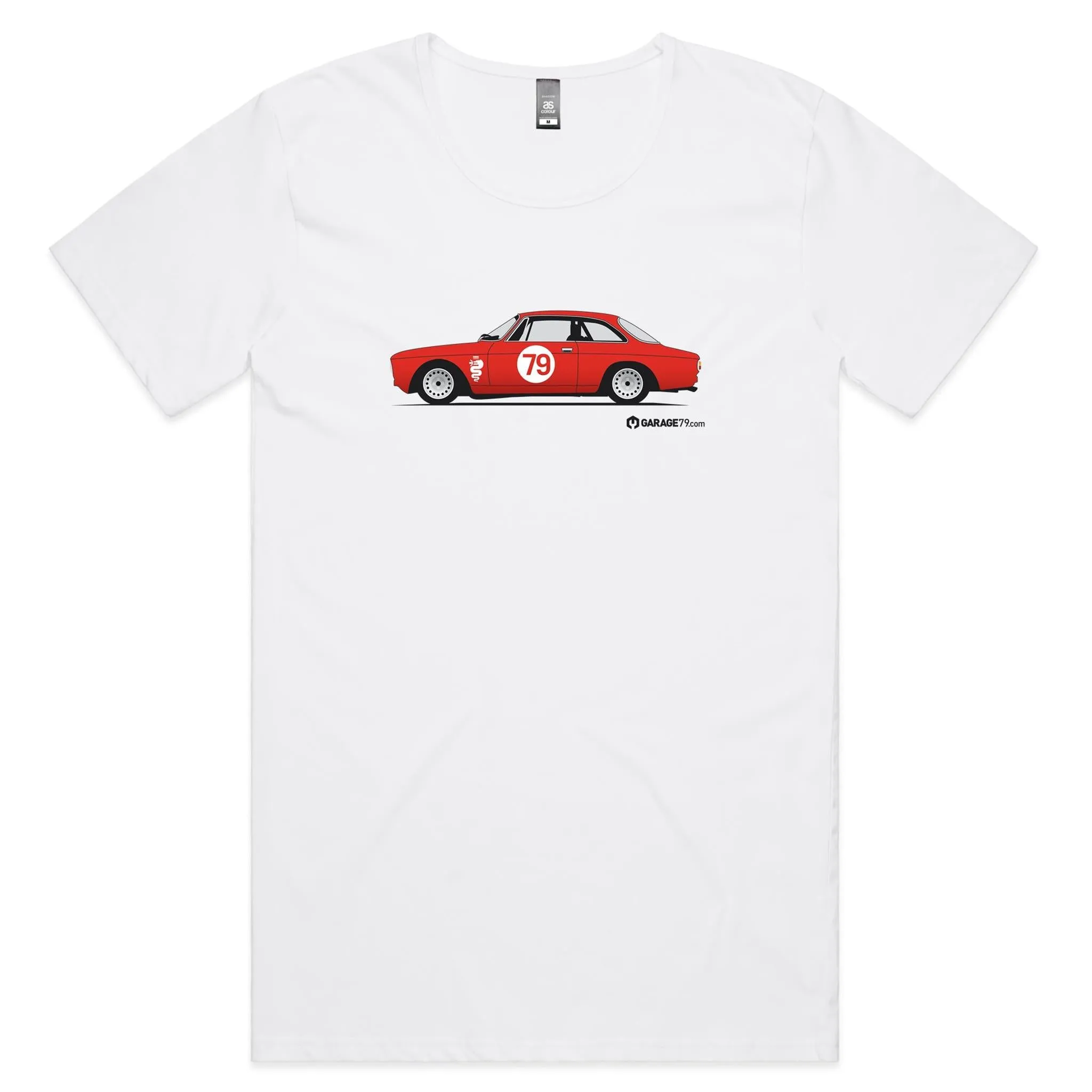 Alfa 105 GTV Mens Scoop Neck T-Shirt