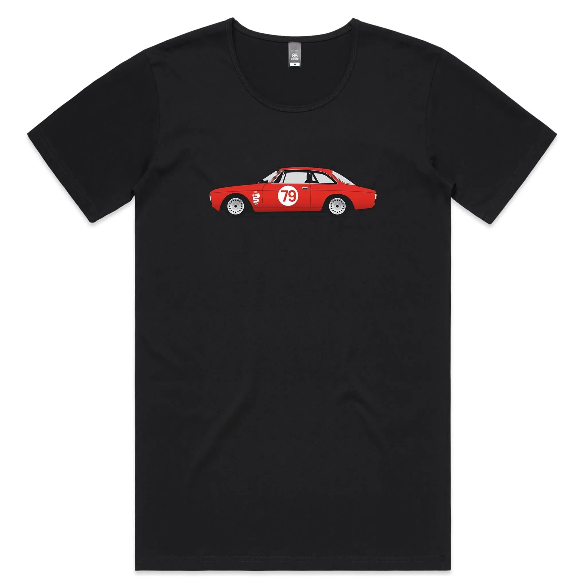 Alfa 105 GTV Mens Scoop Neck T-Shirt