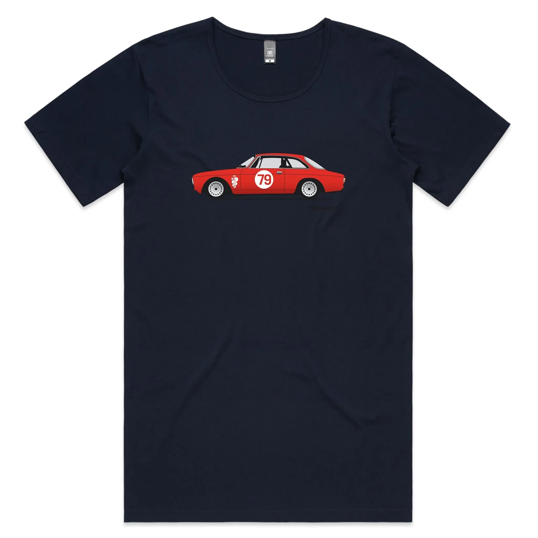 Alfa 105 GTV Mens Scoop Neck T-Shirt