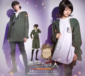 Attack on Titan Final Season Survey Corps Hoodie Jacket Japan Cosplay