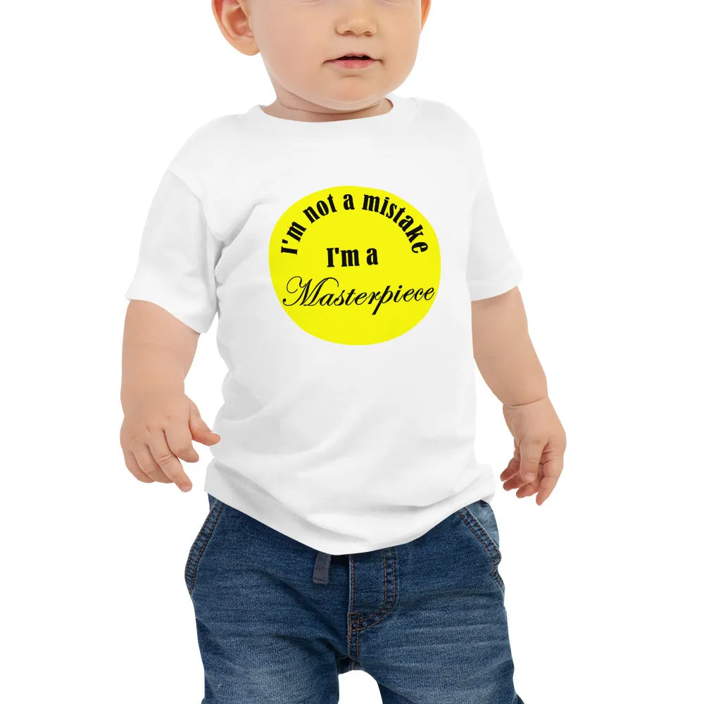 Baby Jersey Short Sleeve Tee - I'm Not A Mistake