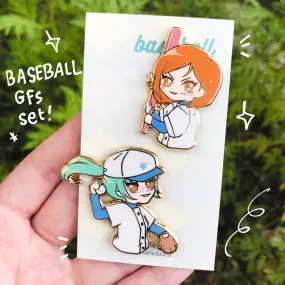 baseball gfs enamel pin set