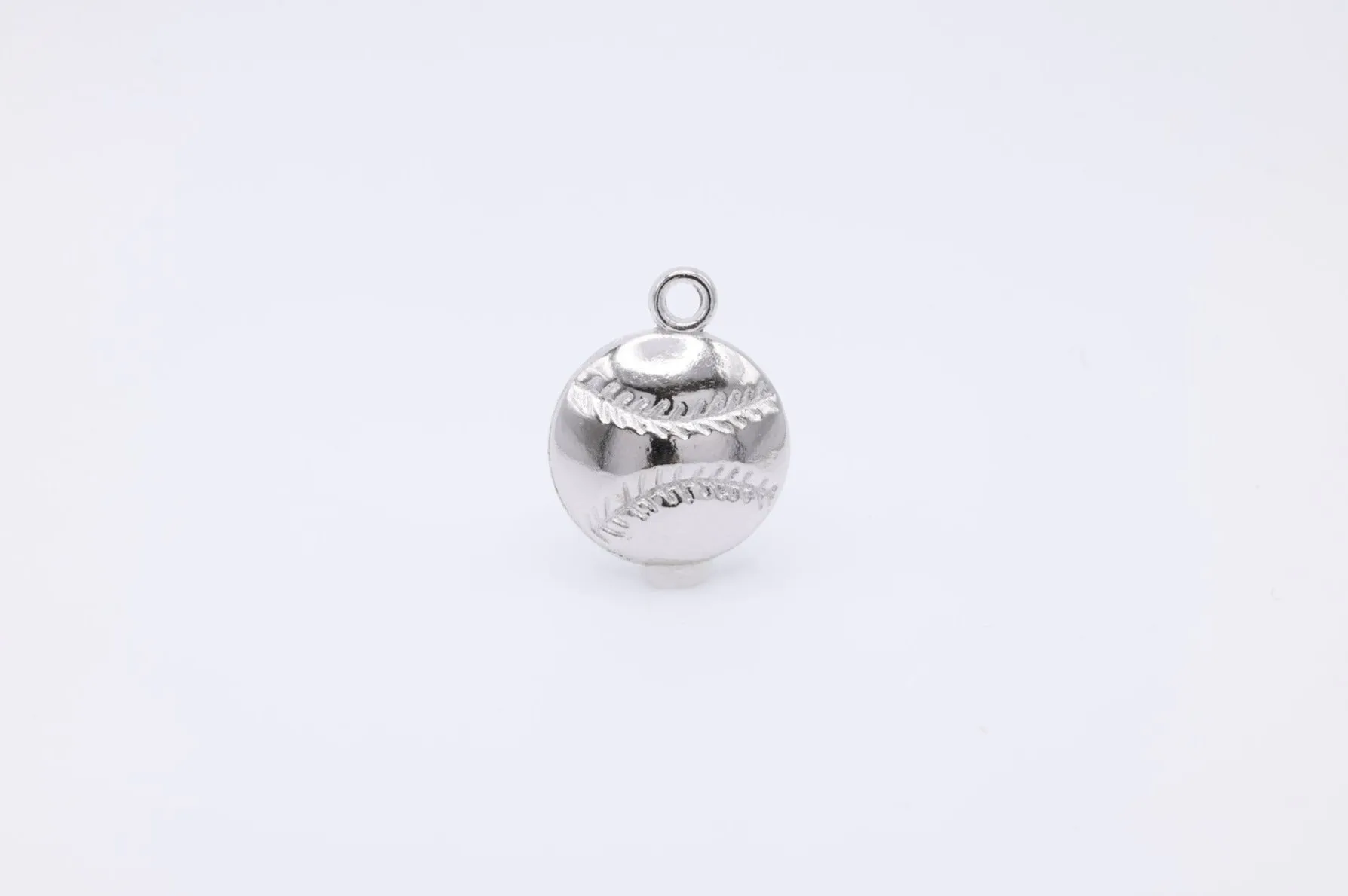 Baseball Wholesale Charm, 925 Sterling Silver, 606