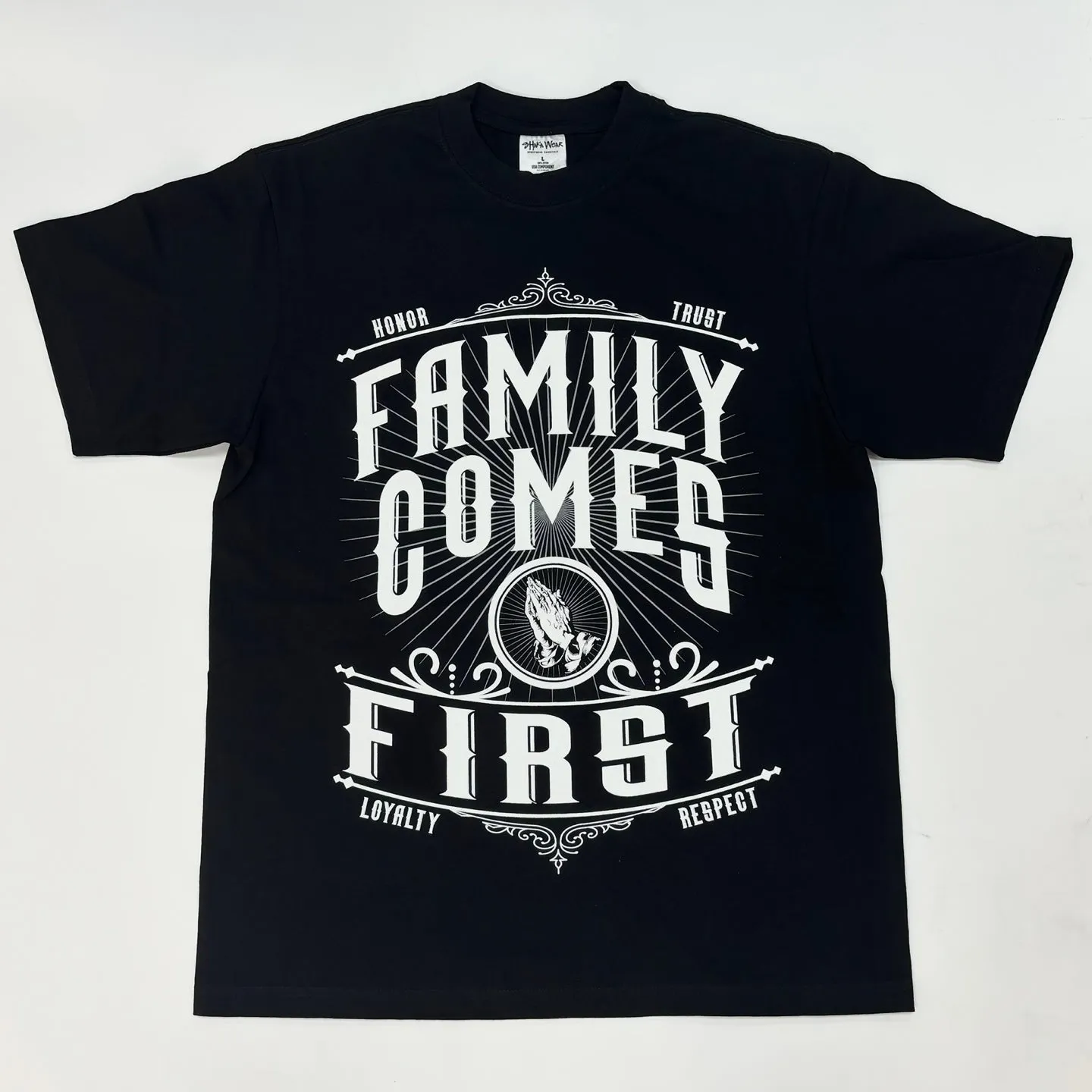 Family First Billionaire Heavyweight Graphic T-Shirt - Premium Quality, Bold Design