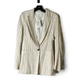 Blazer By H&m In Striped Pattern, Size: 0