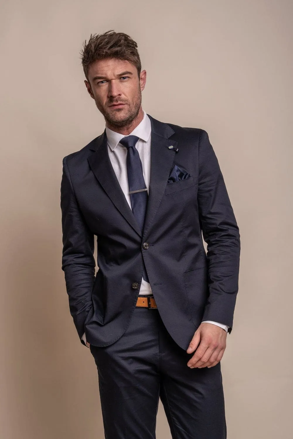 Cavani Mario Navy Two Piece Suit