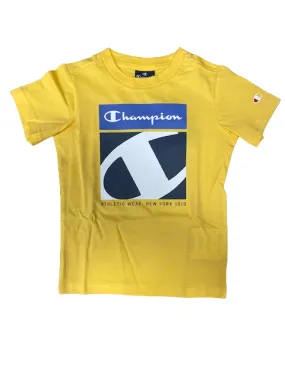 Champion Legacy Graphic short sleeve boy's t-shirt 306308 YS043 MIY yellow