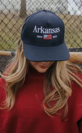 charlie southern: ar flag trucker hat