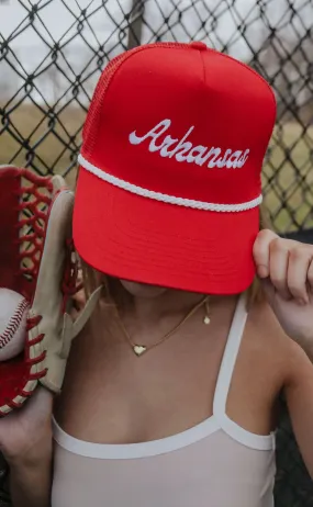 charlie southern: arkansas rope trucker hat