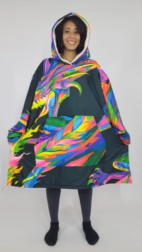 Colorful Dragon Big Hoodie