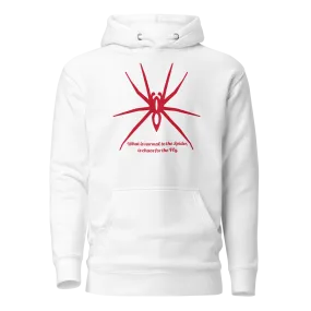 D2D | Spider (Perspective) Quote Hoodie