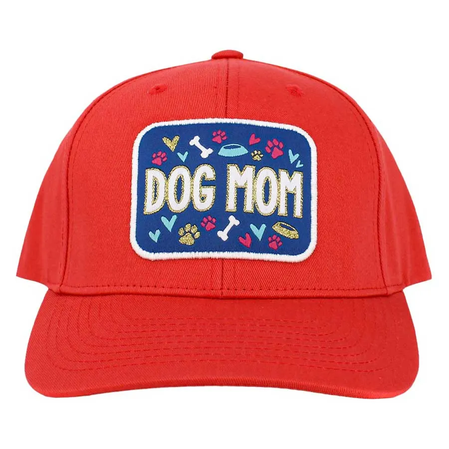 Dog Mom Message Baseball Cap