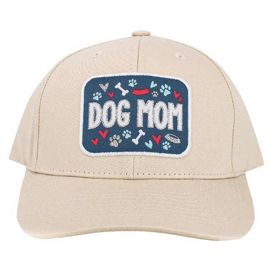 Dog Mom Message Baseball Cap