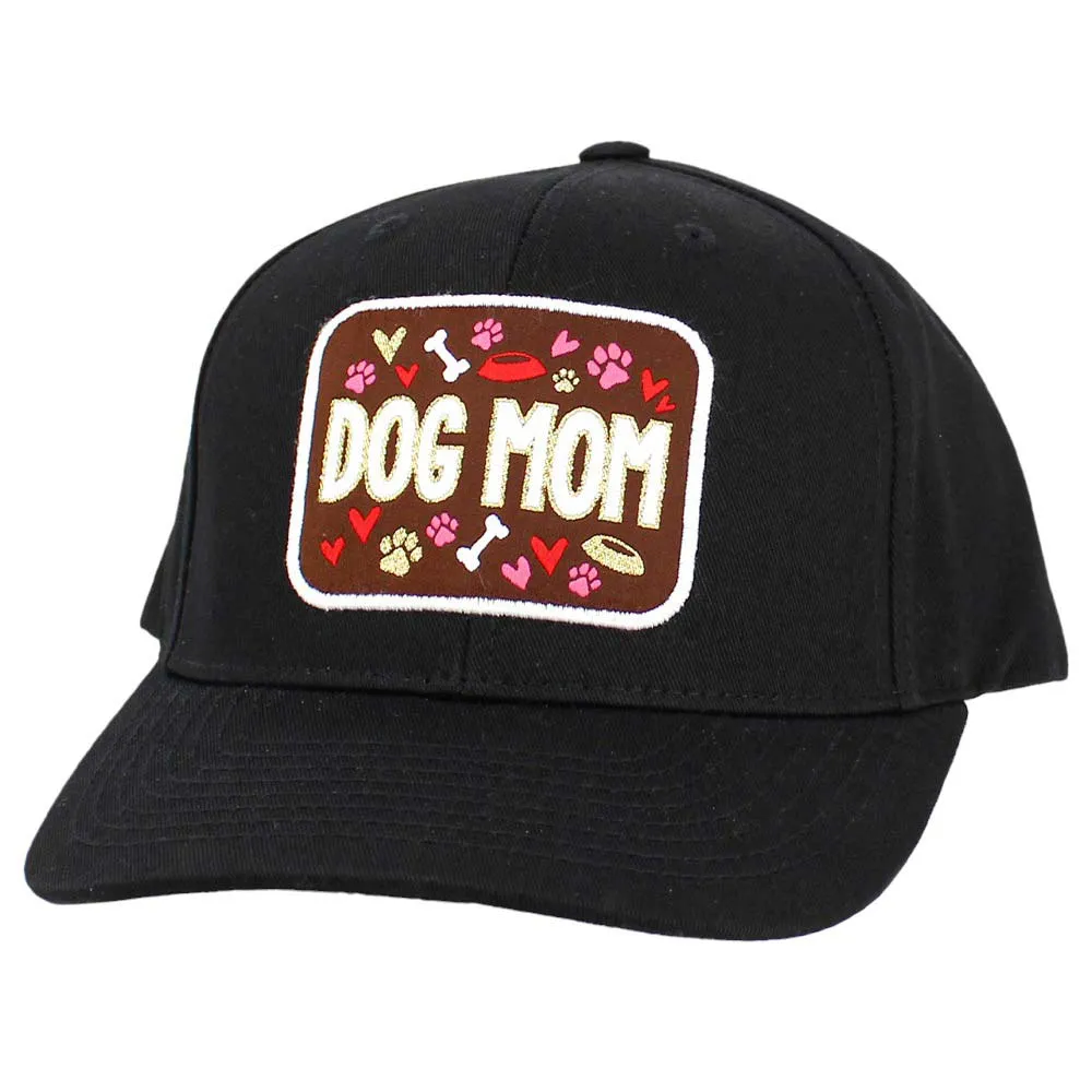 Dog Mom Message Baseball Cap