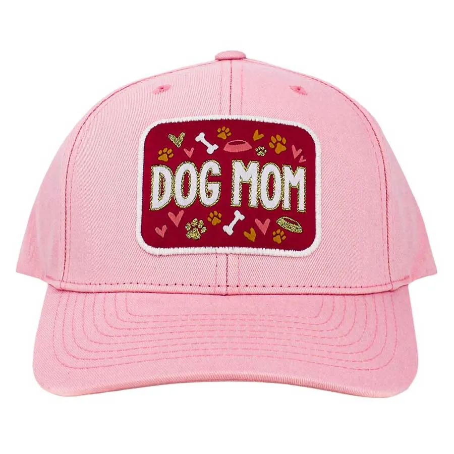 Dog Mom Message Baseball Cap