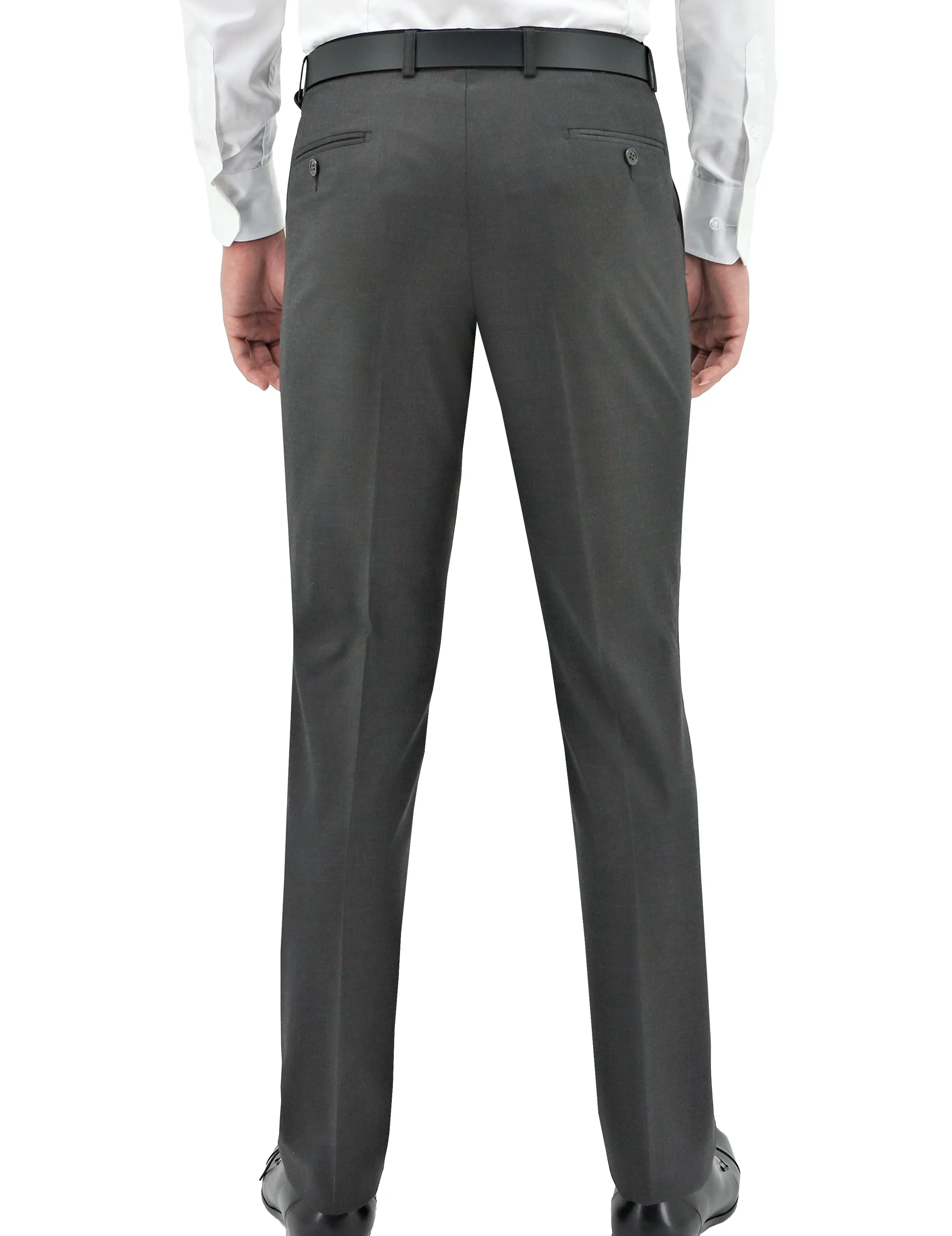 Edward 106 Grey Wool Trouser