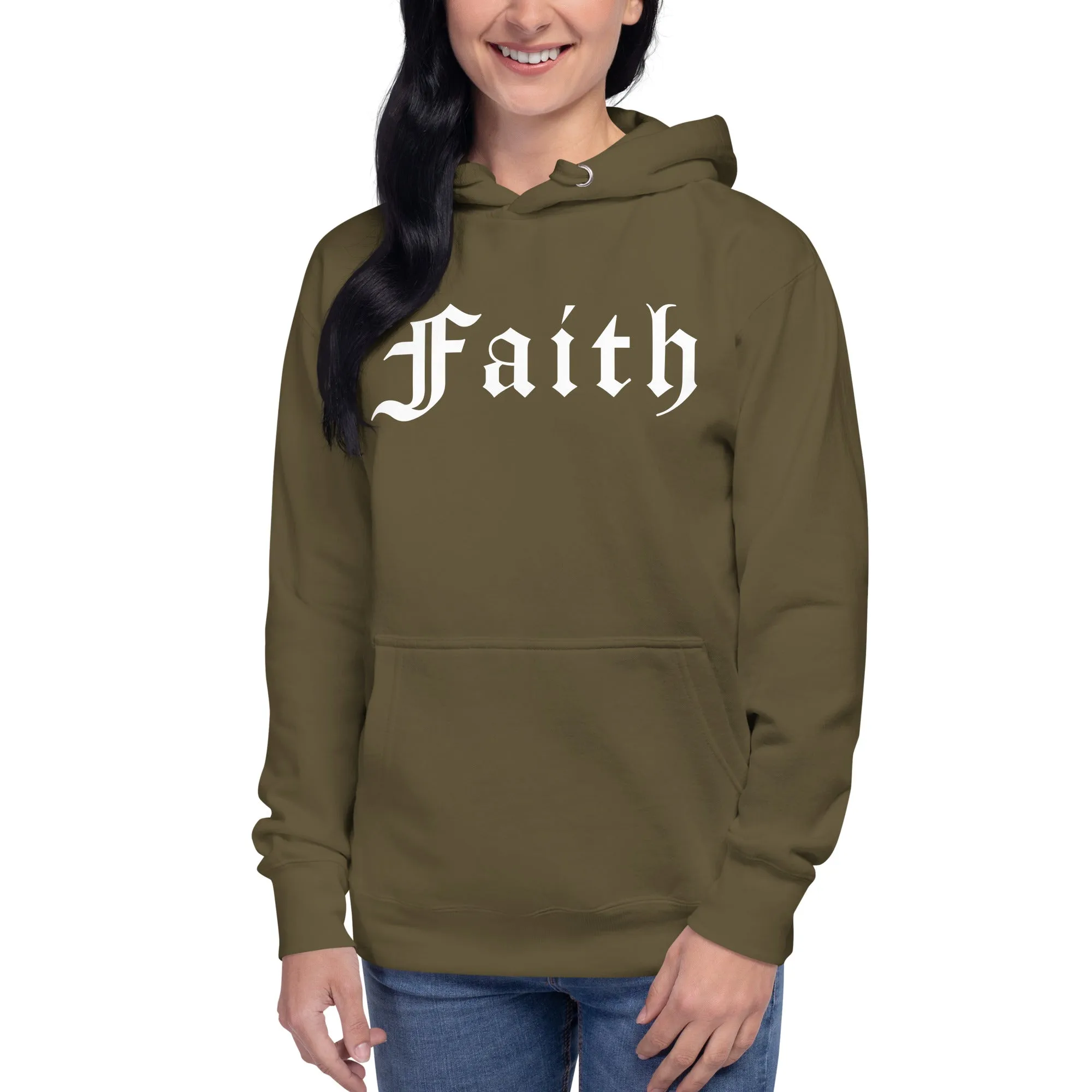 Faith Premium Unisex Hoodie