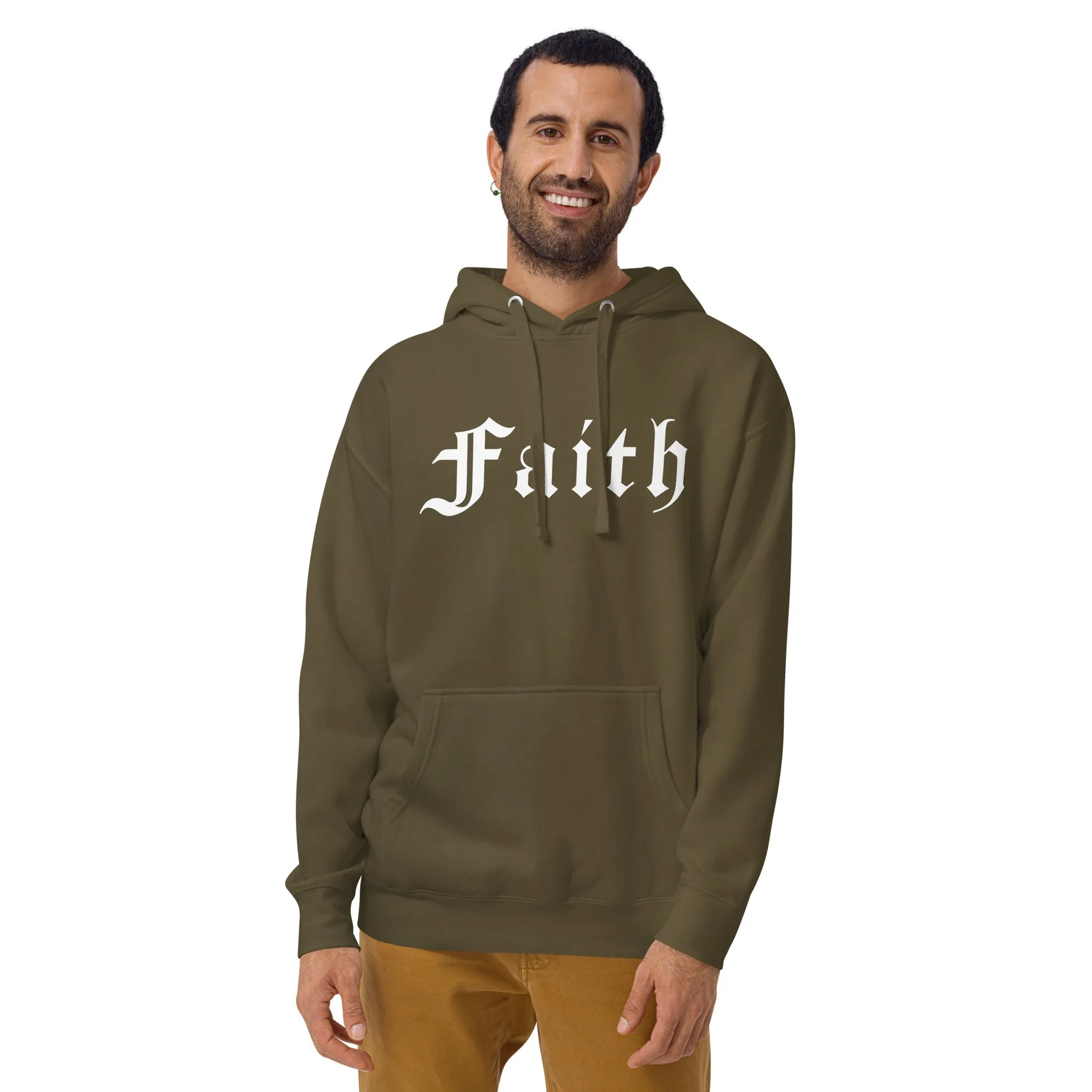 Faith Premium Unisex Hoodie