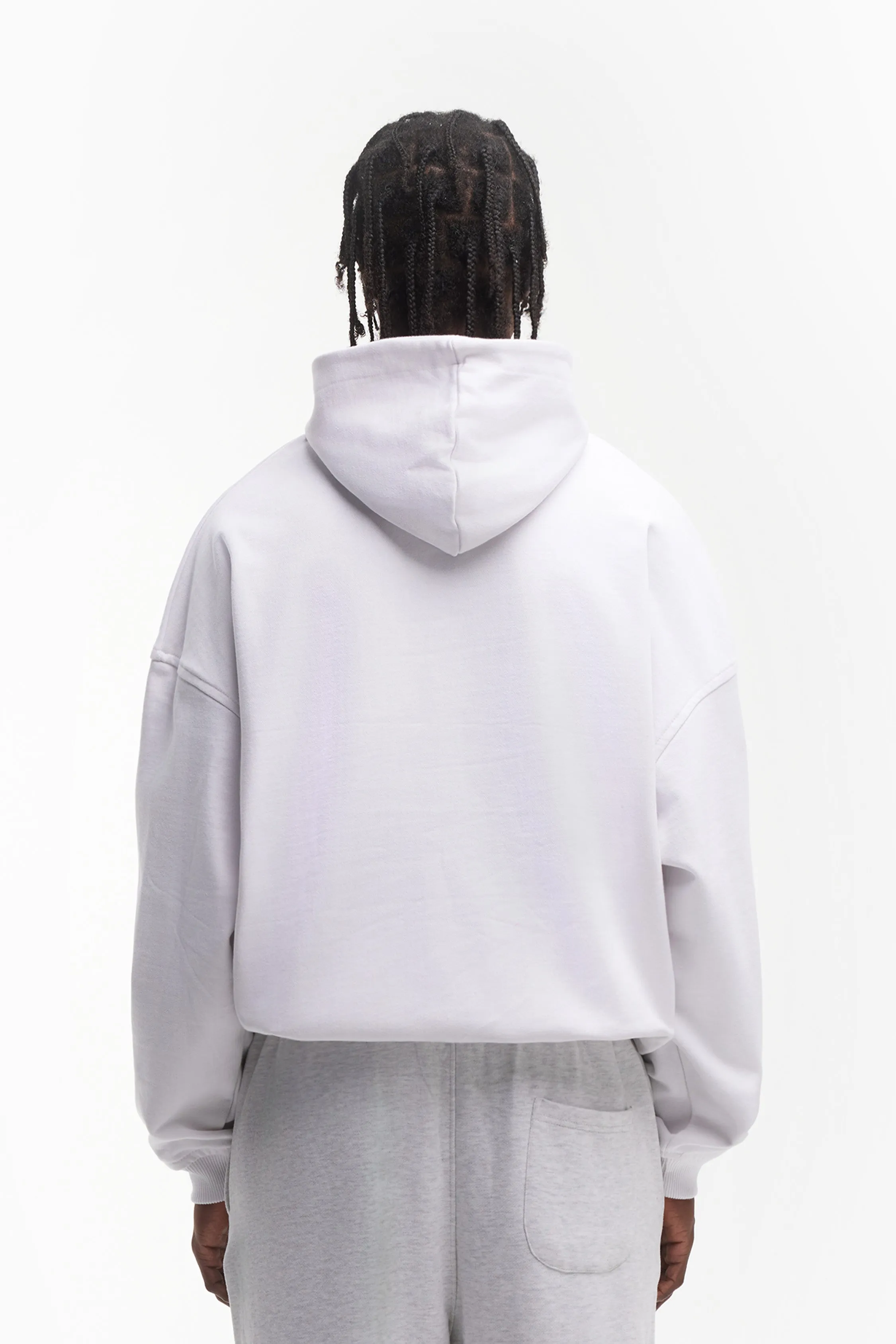 FLASH WHITE HOODIE