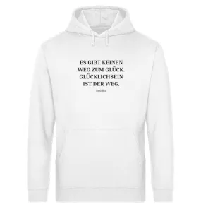 Glücklich Bio Hoodie Unisex