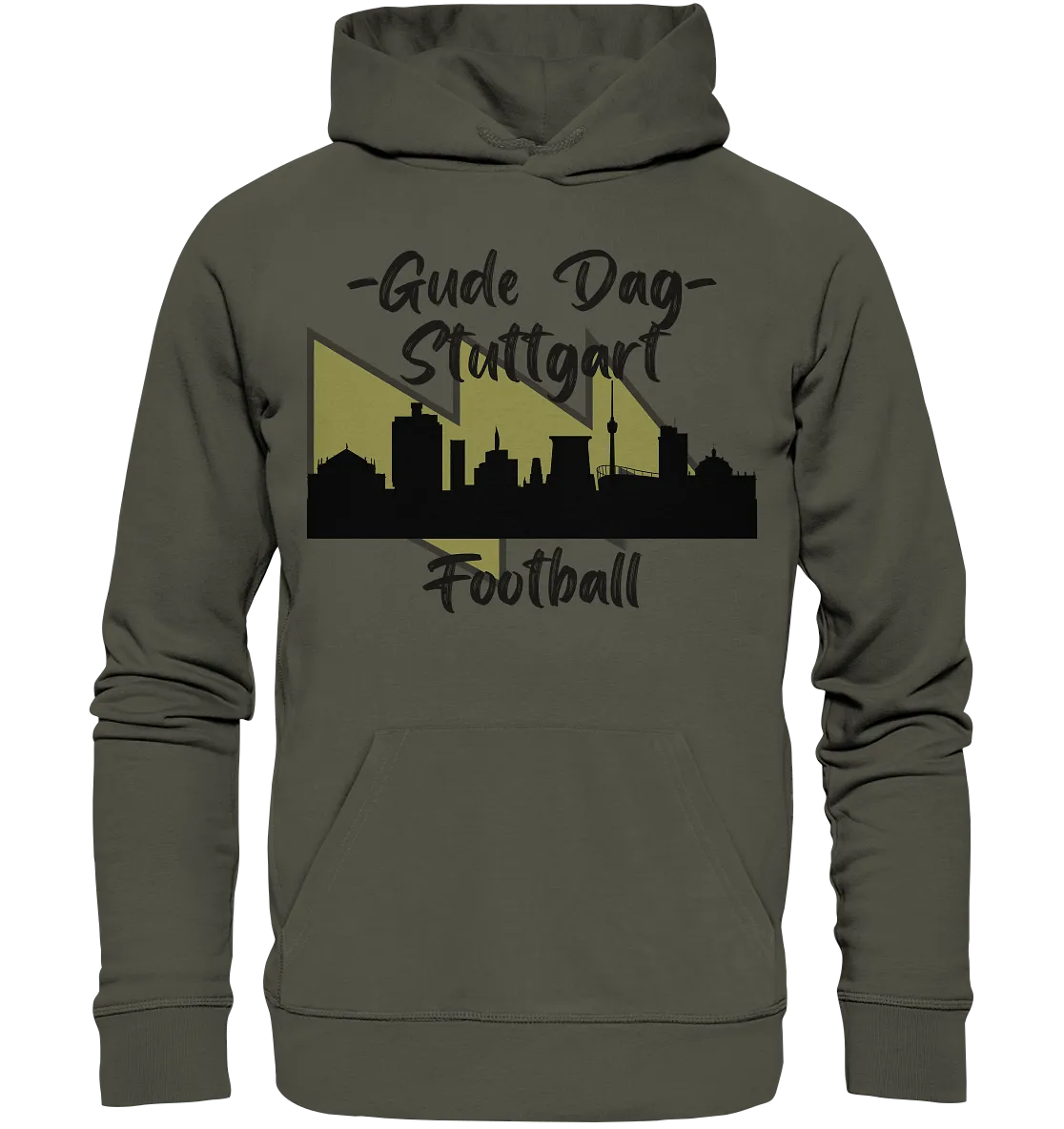 Gude Dag - Stuttgart Football  - Organic Basic Hoodie