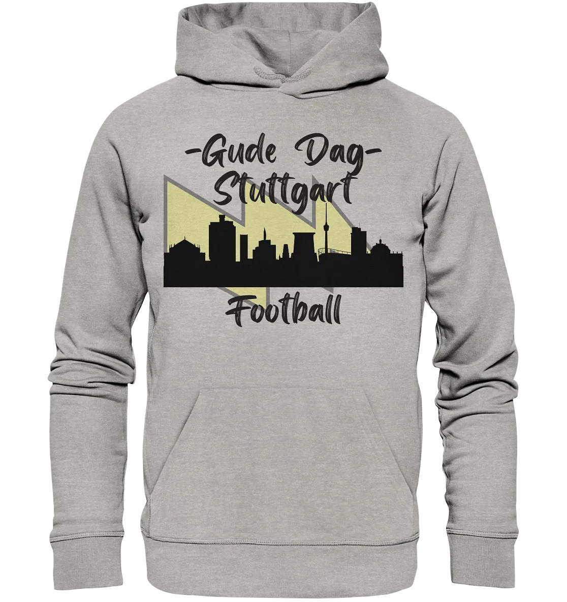 Gude Dag - Stuttgart Football  - Organic Basic Hoodie