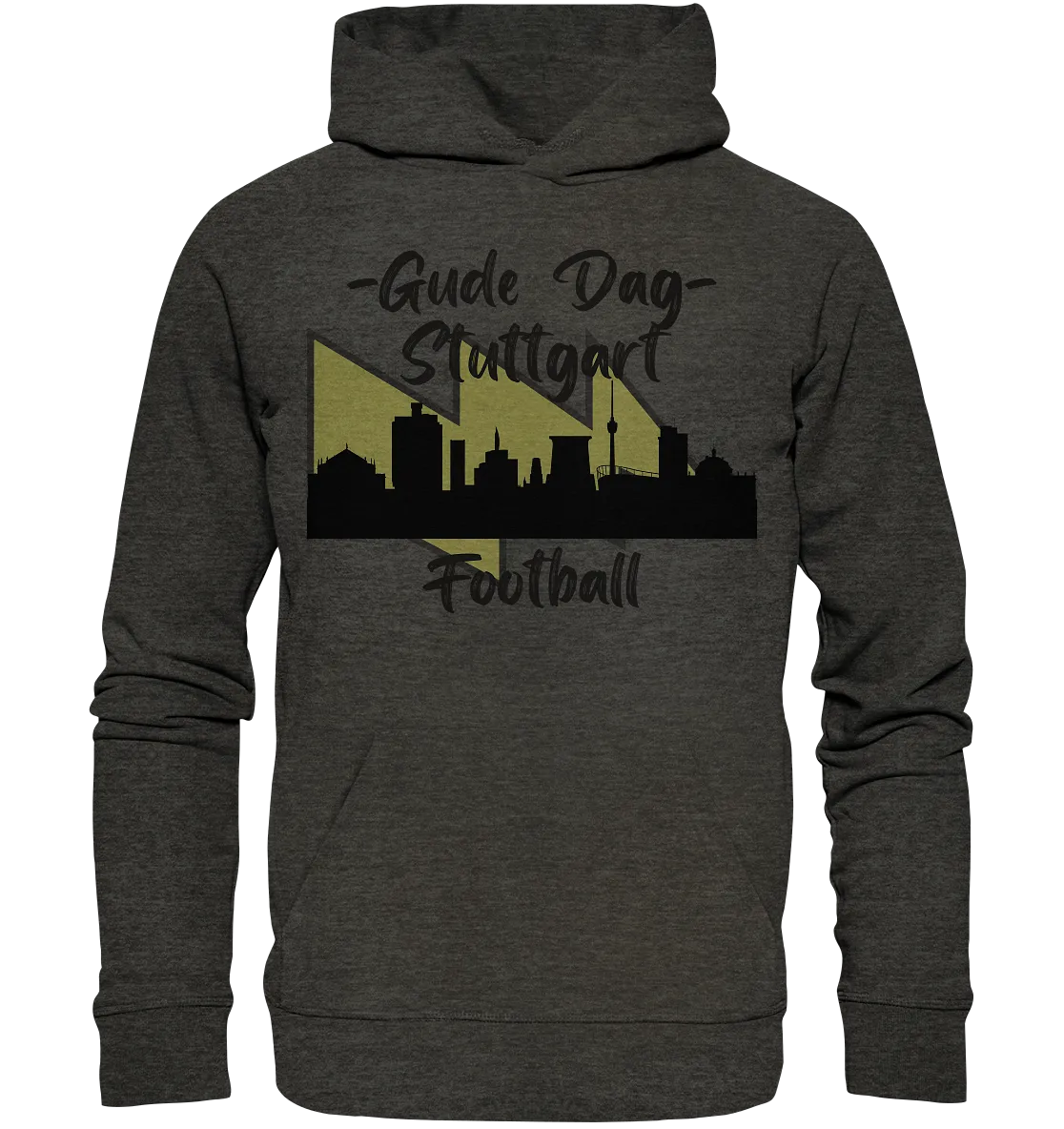 Gude Dag - Stuttgart Football  - Organic Basic Hoodie