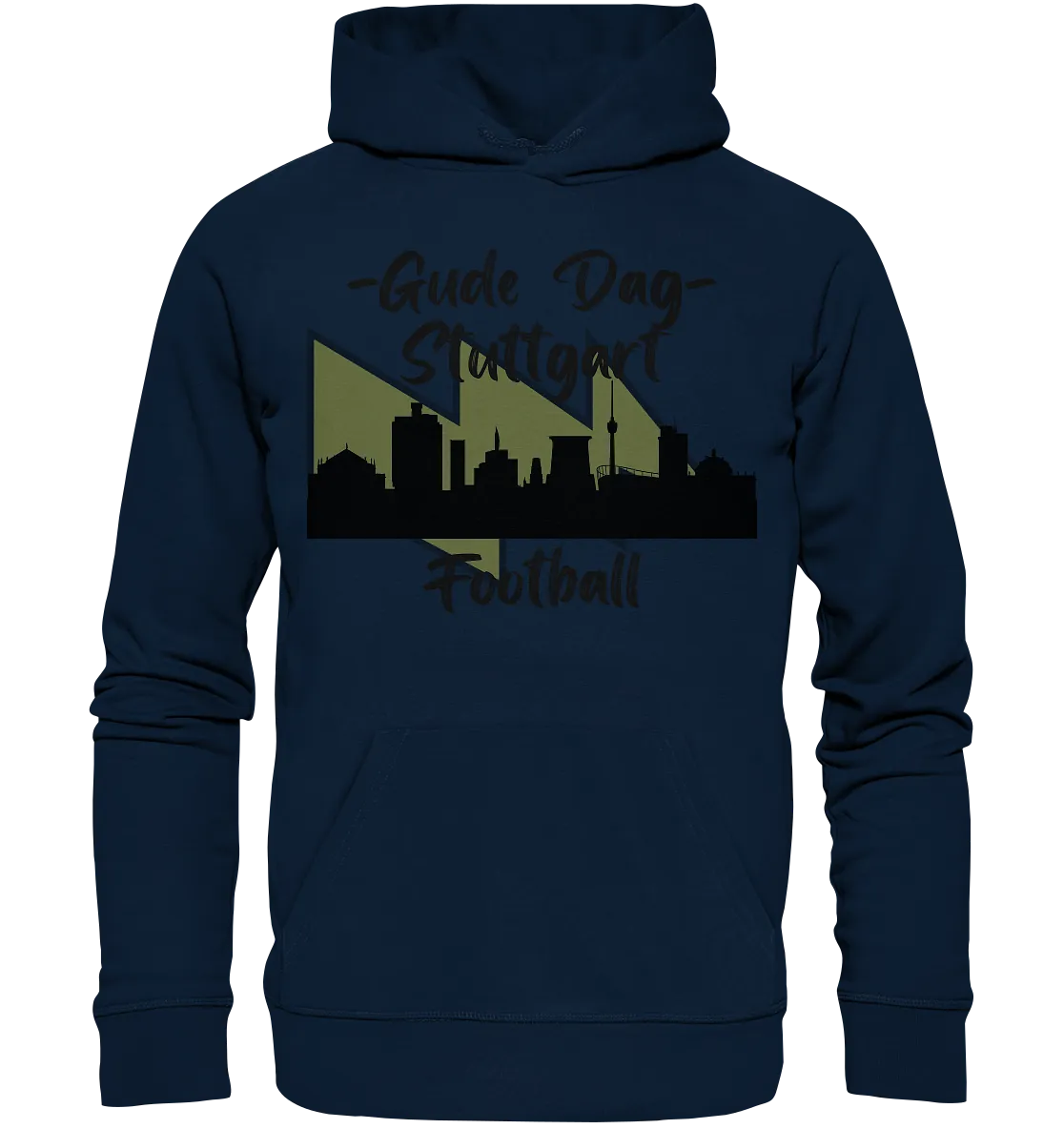 Gude Dag - Stuttgart Football  - Organic Basic Hoodie