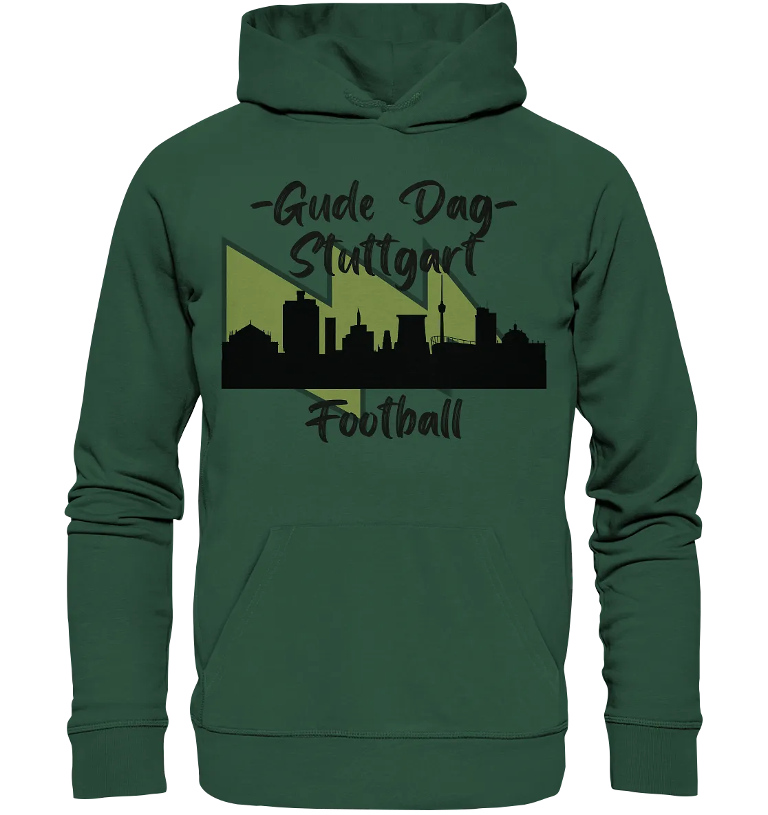 Gude Dag - Stuttgart Football  - Organic Basic Hoodie