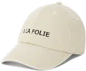 Heavenly London Beige 100% Cotton A La Folie Heavenly Baseball Cap One Size