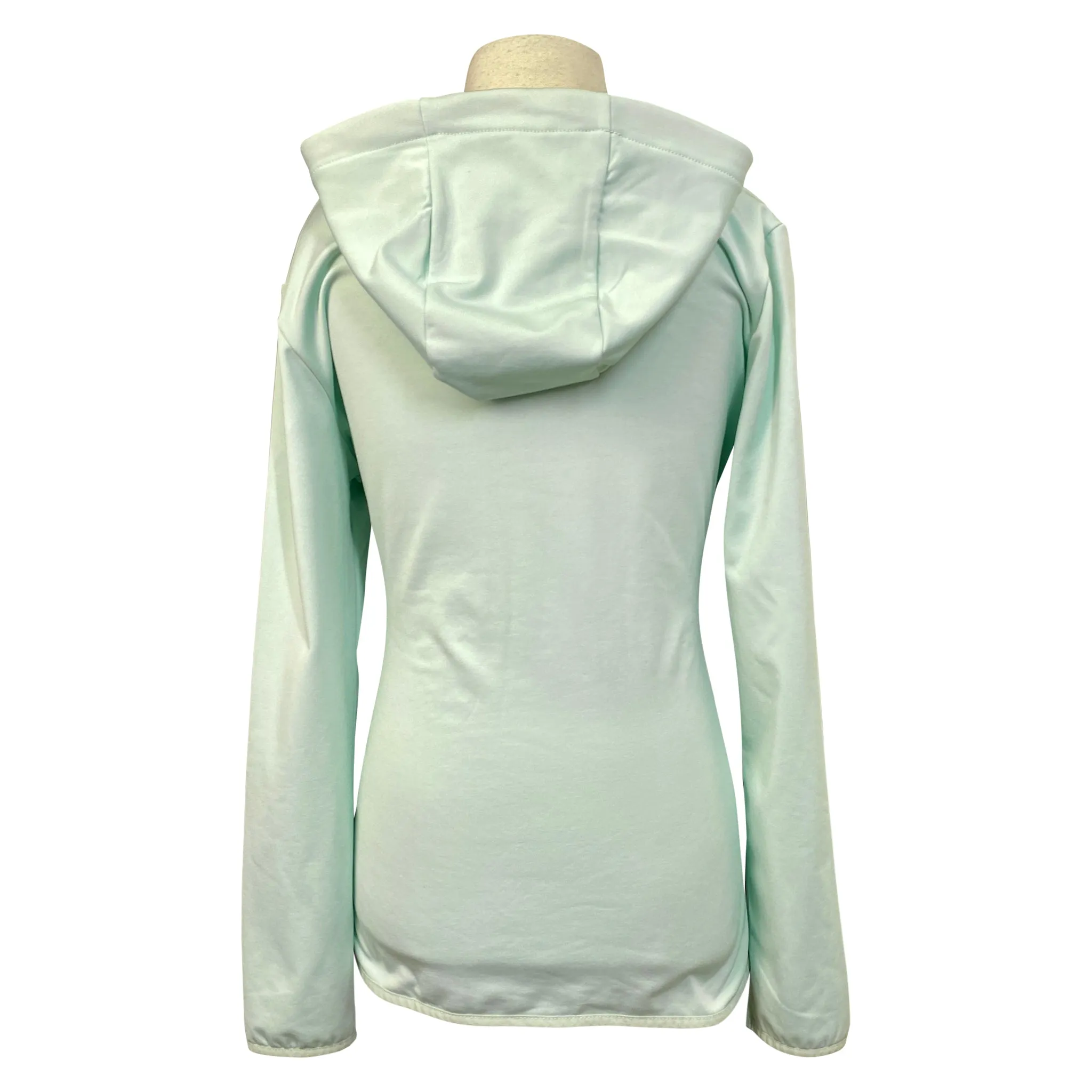 Horze 'Chloe' Rainbow Technical Hoodie in Dusty Aqua - Children's XL