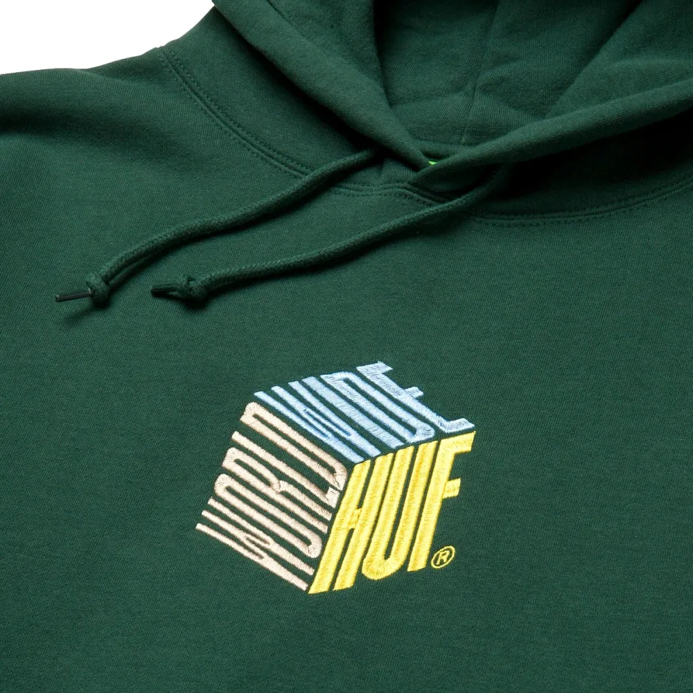 HUF DIMENSIONS P/O HOODIE-GREEN