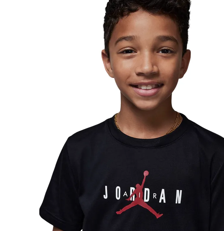 Jordan Jumpman boy's short sleeve t-shirt 95B922-023 black