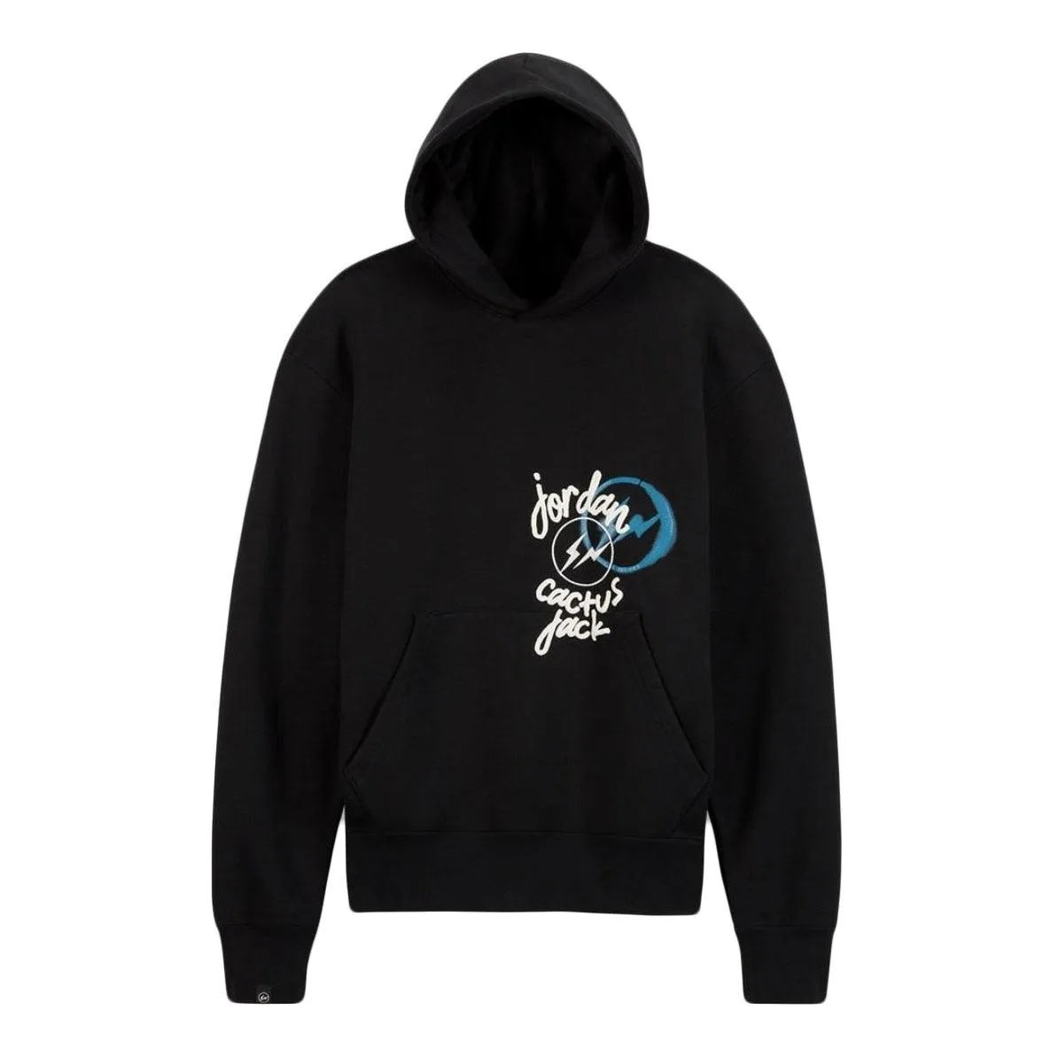 Jordan x Travis Scott x Fragment Design Hoodie Black