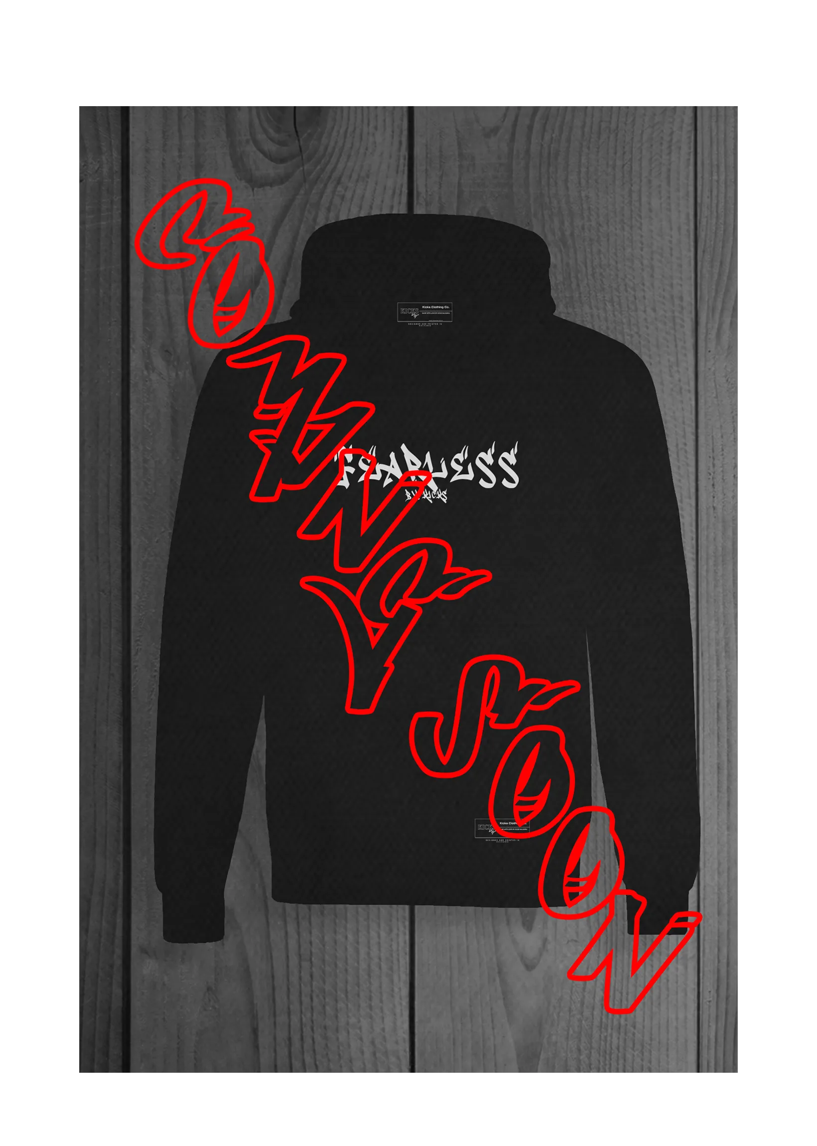 KICKS FEARLESS HOODIE