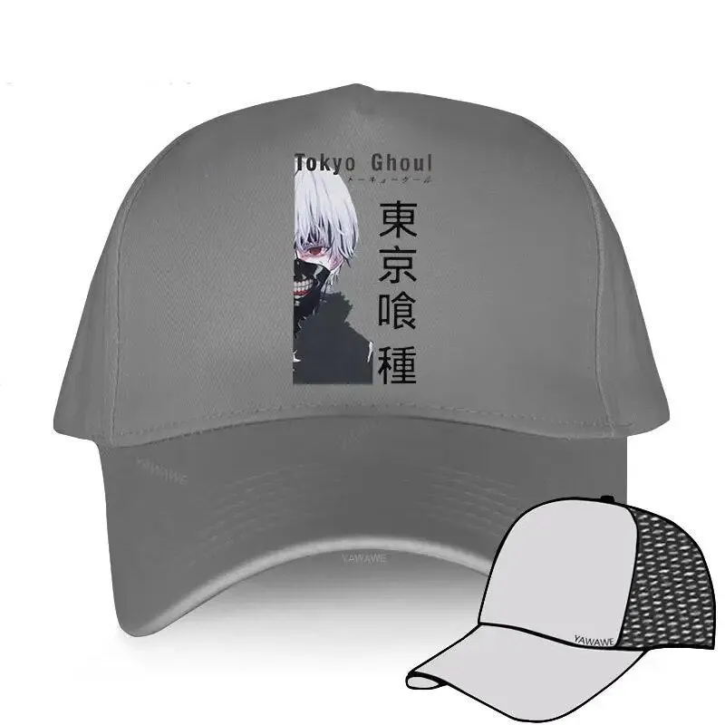 Latest Design Baseball Cap for Tokyo Ghoul Anime character Ken Kaneki's hat with materials cotton