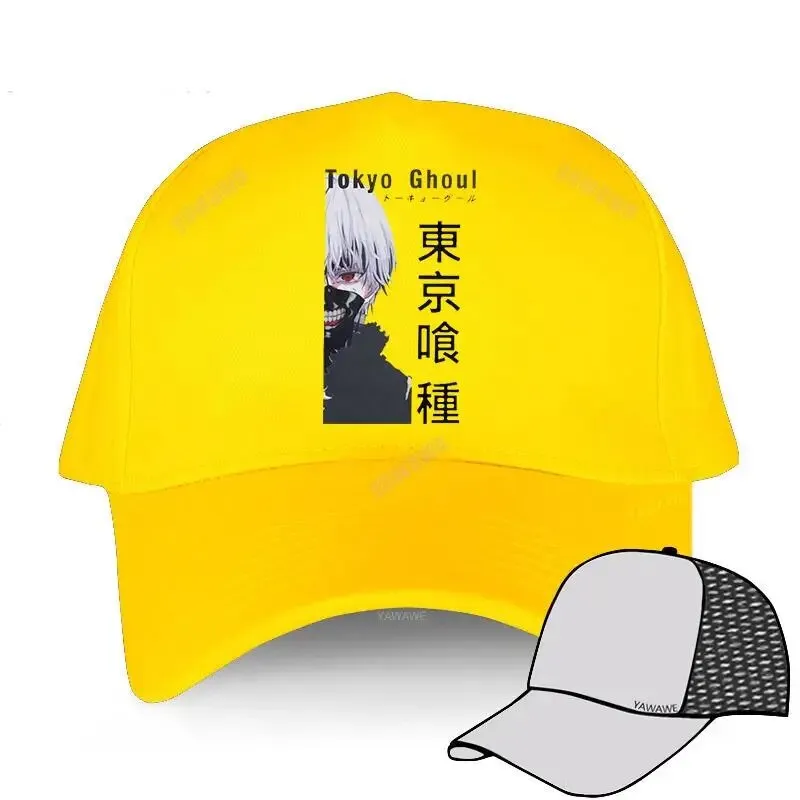 Latest Design Baseball Cap for Tokyo Ghoul Anime character Ken Kaneki's hat with materials cotton