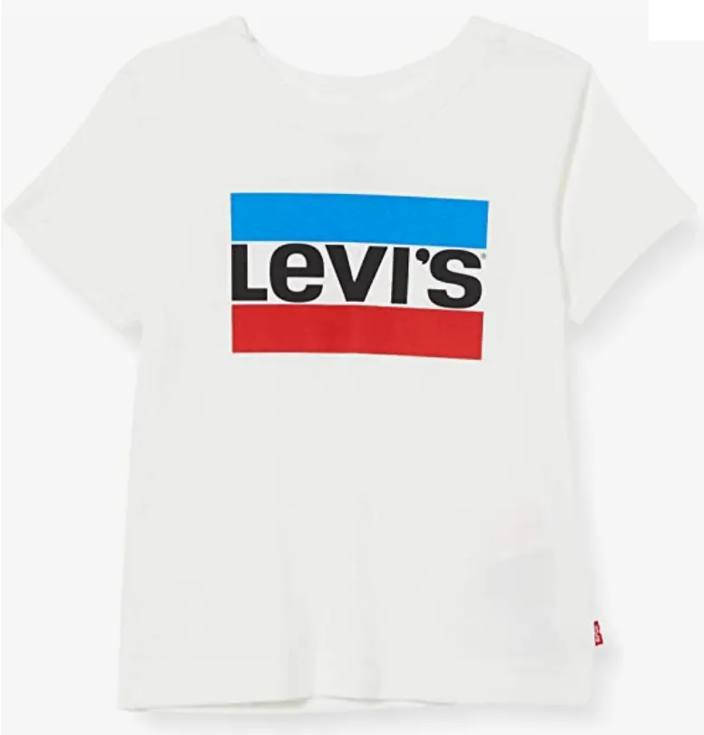 Levi's Kids boy's t-shirt LVB Sportwear Logo Tee 9E8568 001 white