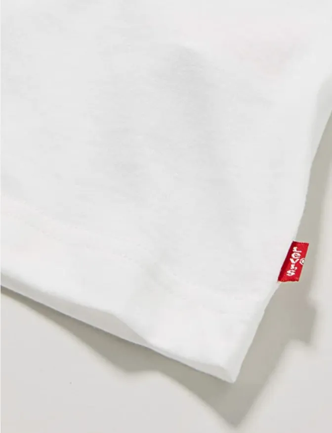 Levi's Kids boy's t-shirt LVB Sportwear Logo Tee 9E8568 001 white