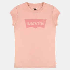 Levi's Kids short sleeve t-shirt for girls Logo Classic 3E4234 AED pink