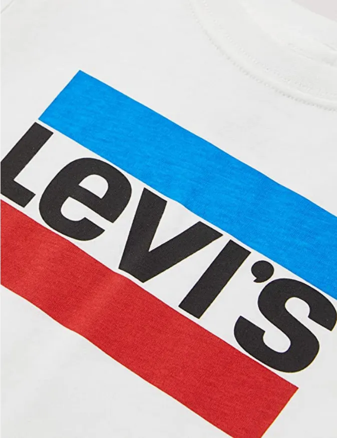 Levi's KIds Short sleeve T-shirt Logo Tee 8E8568-001 white