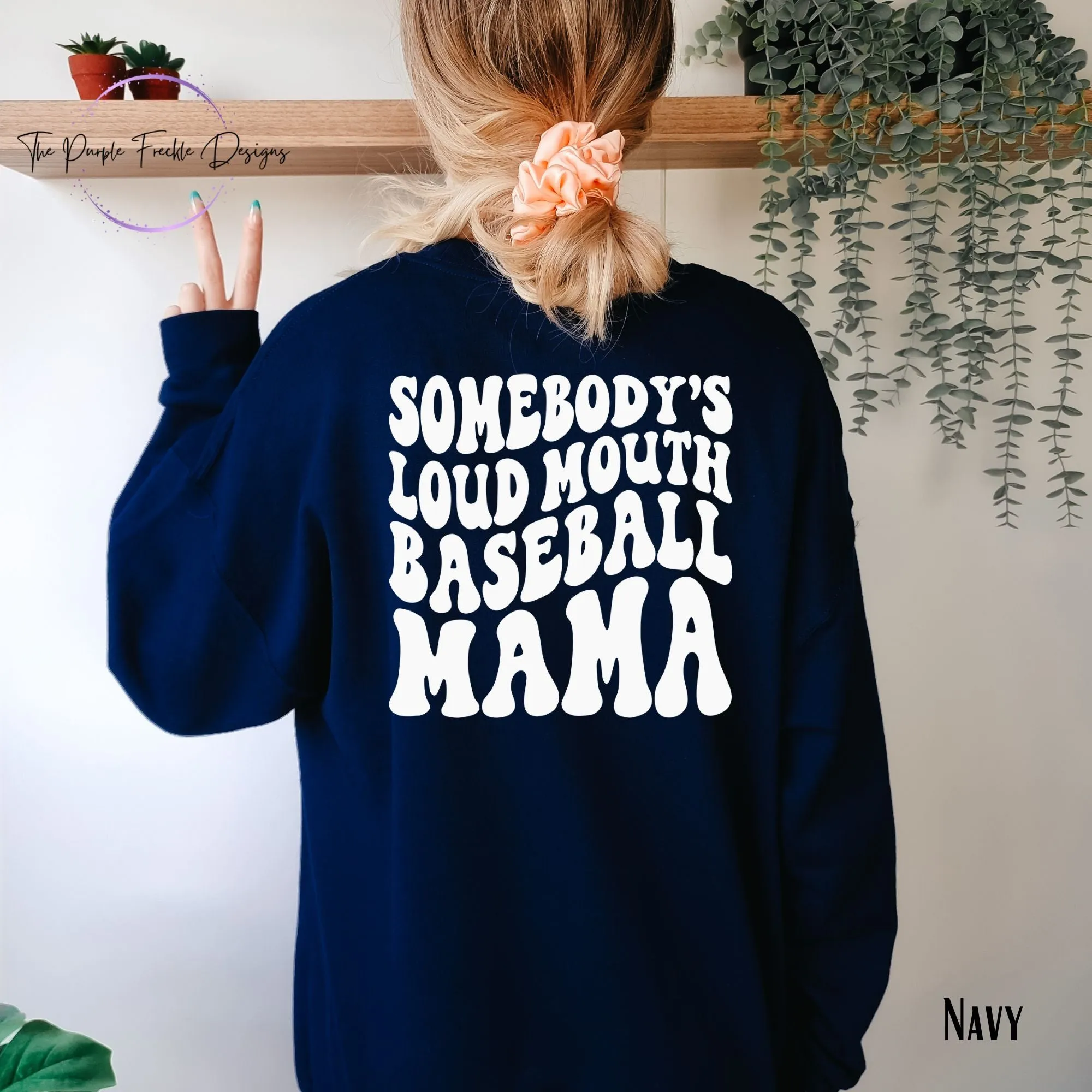 Loud Baseball Mama