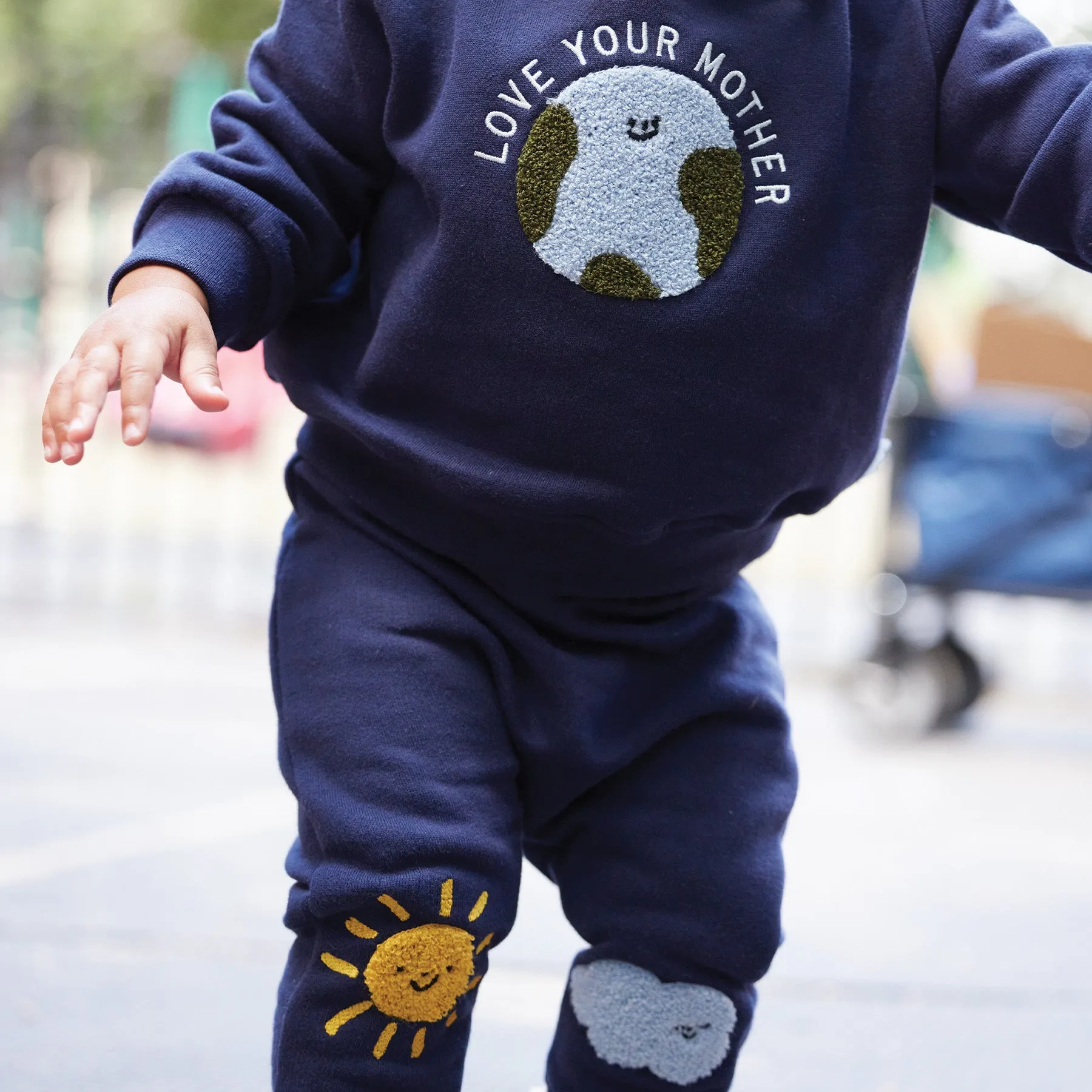 Love Your Mother Earth Baby Sweatshirt