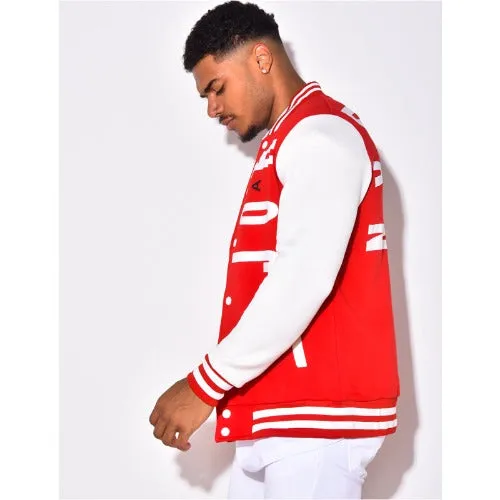 Men's Baseball Long Sleeve Jacket