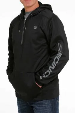 MEN'S CINCH HOODIE - BLACK