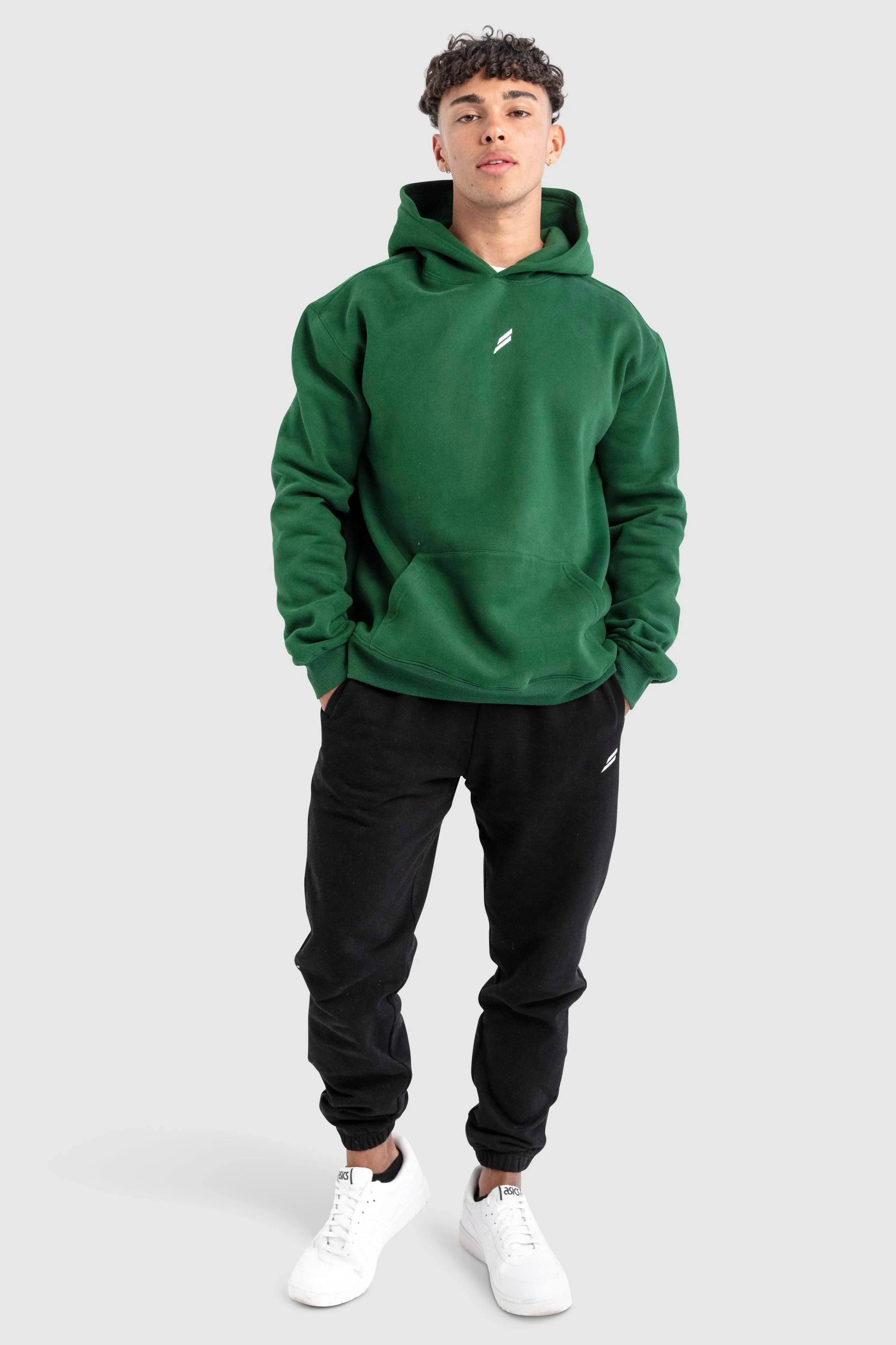 Men's Mark Hoodie - Forest Green